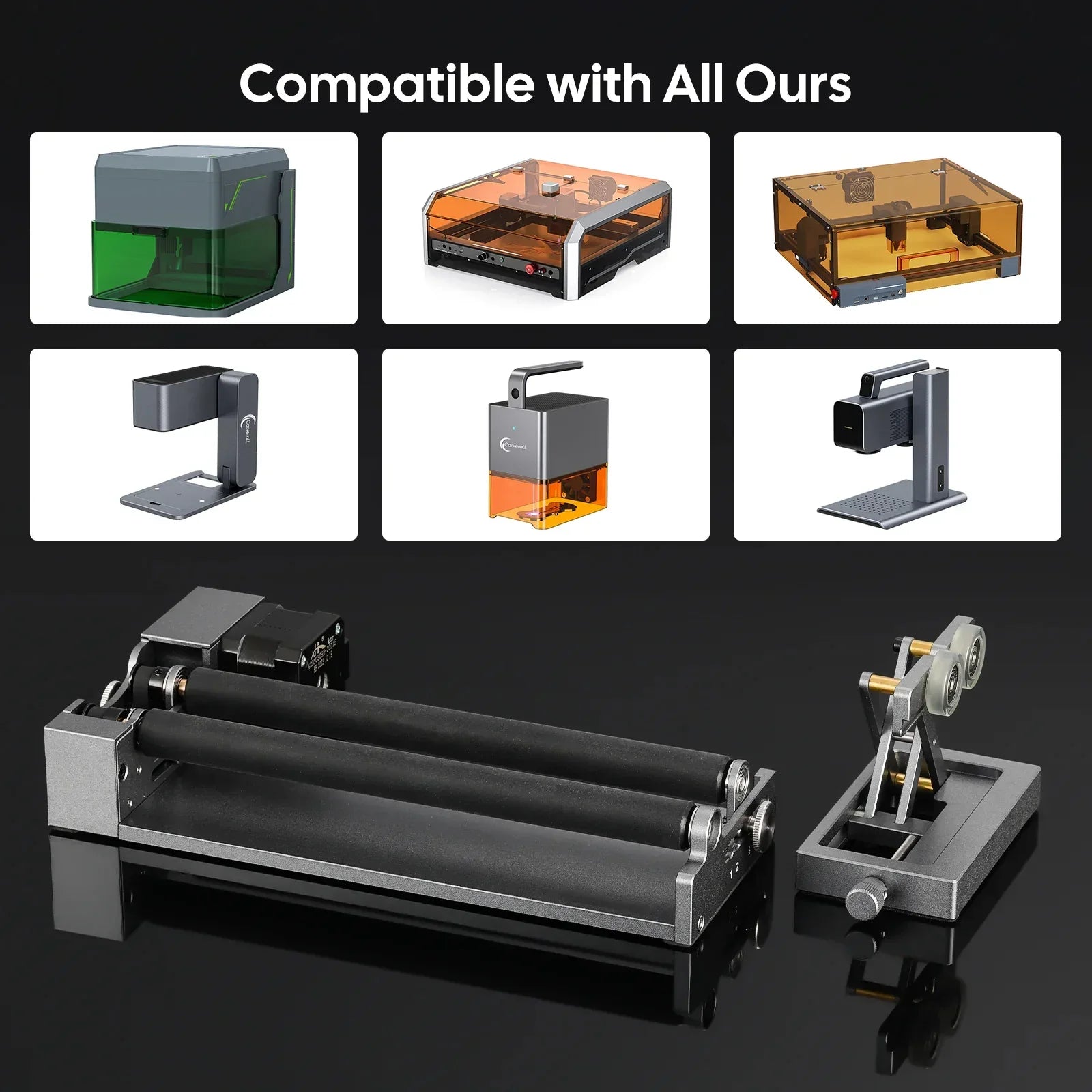 MD19 Biaxial Rotary Kit | Tool for Cylindrical Objects