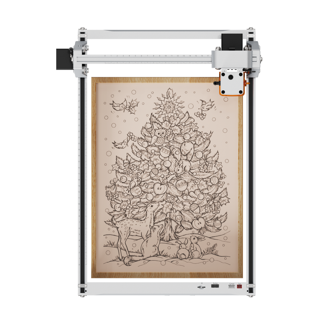 Carverall K15 Pro 10W WiFi Laser Engraver for Wood, Acrylic & DIY Projects