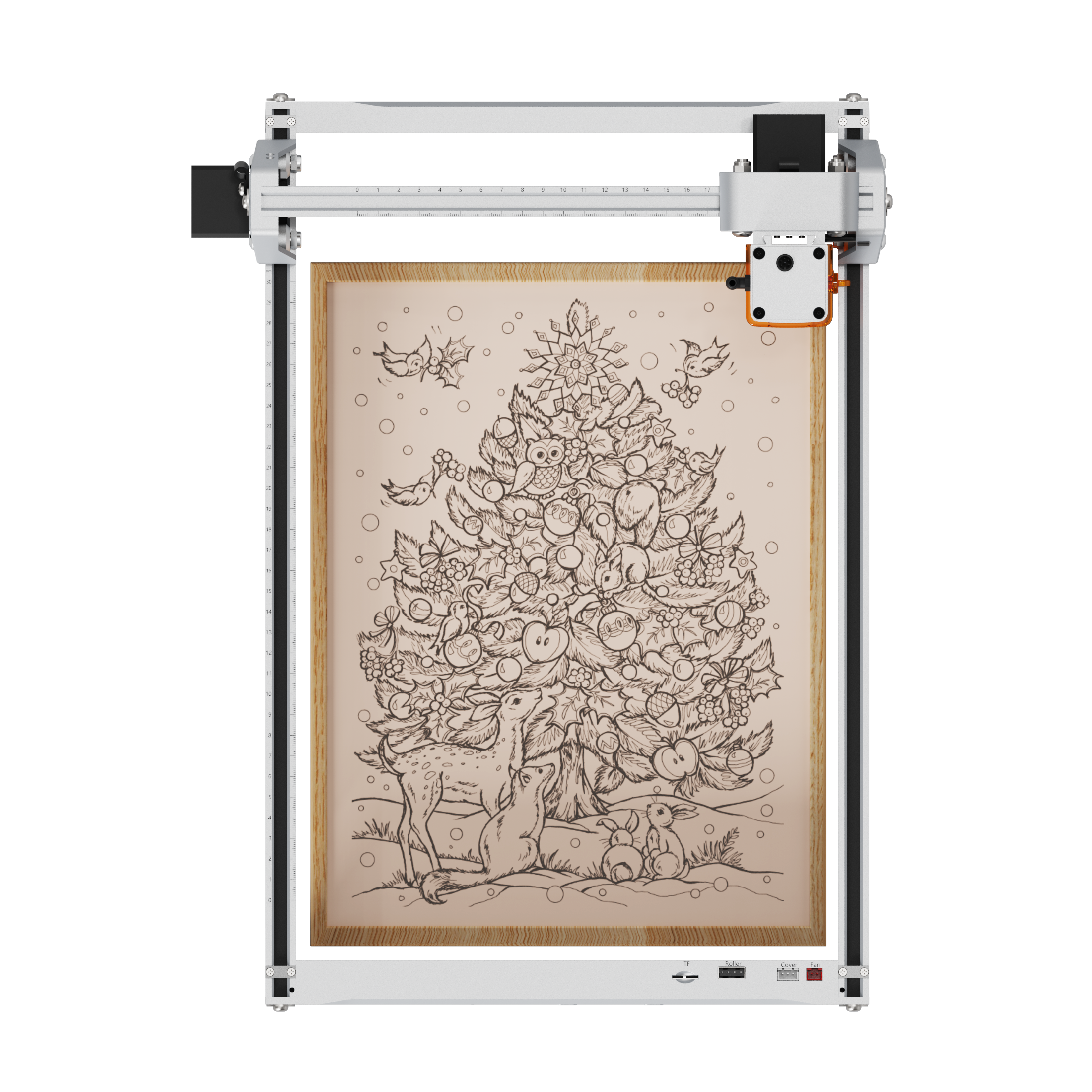 Carverall K15 Pro 10W WiFi Laser Engraver for Wood, Acrylic & DIY Projects