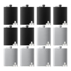 Hip Flasks for Liquor, Drinking Vessels for Whiskey Vodka Rum Gin More