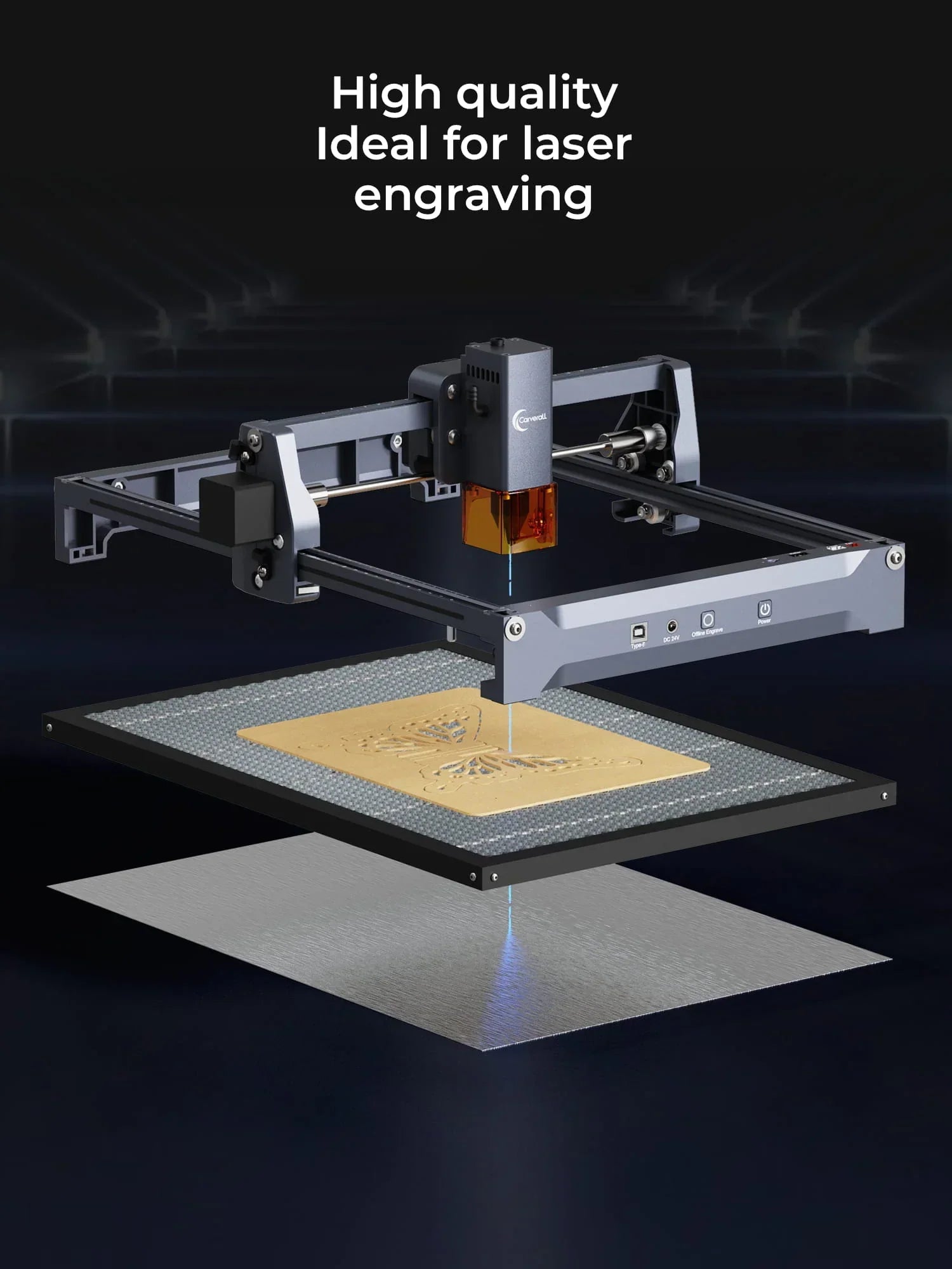 Carverall Honeycomb 300x200mm | Add-on of K15pro
