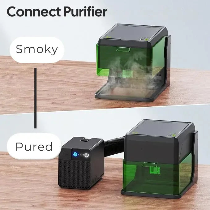 Carverall MD2 Purifier | Workable with portable laser engraver