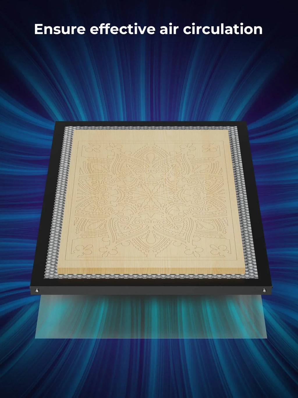 Carverall Honeycomb 300x200mm | Add-on of K15pro