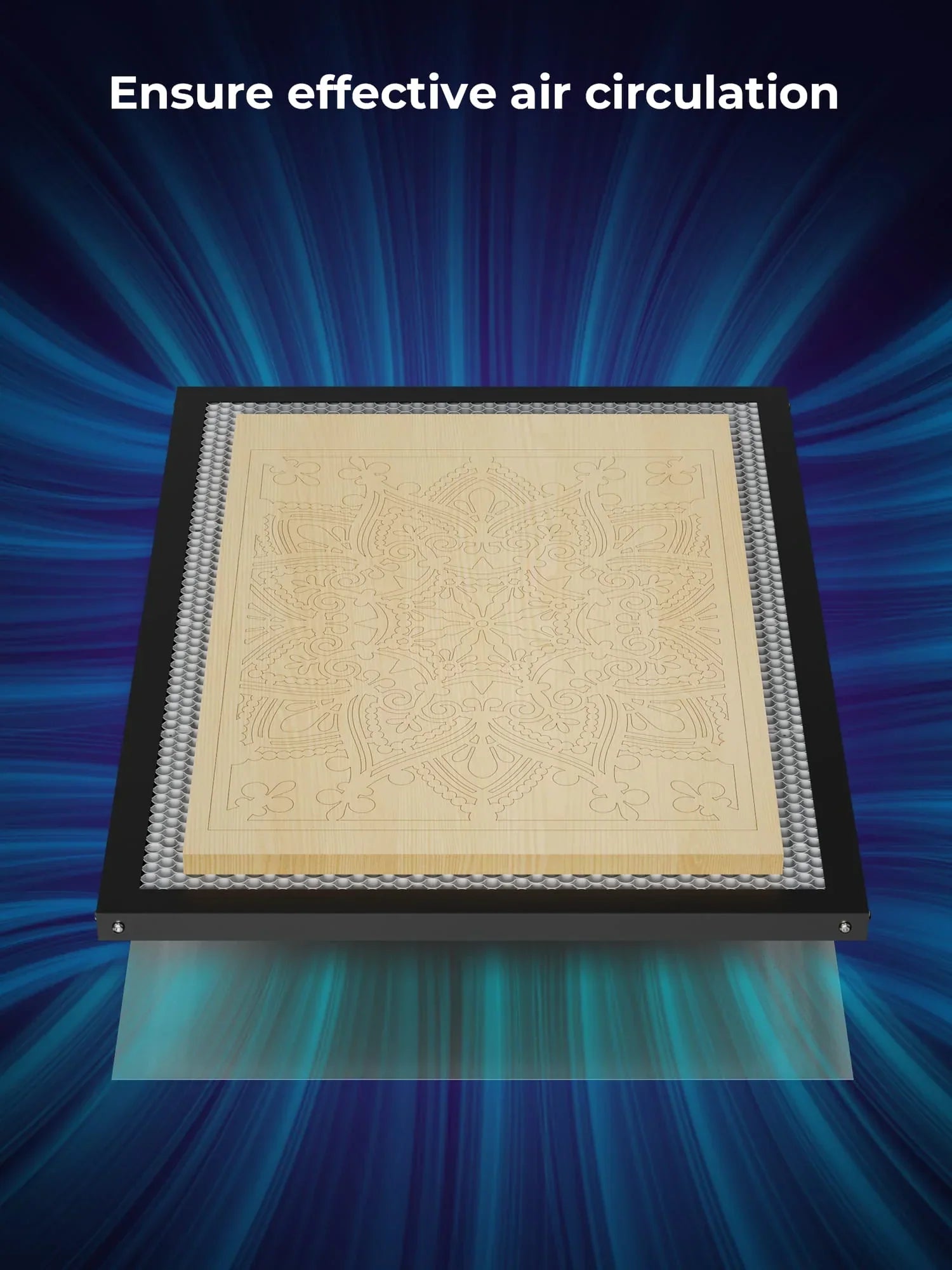 Carverall Honeycomb 300x200mm | Add-on of K15pro