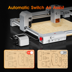 Carverall JL9 20W WiFi Laser Engraver for Wood, Acrylic, Leather & Small Business Projects